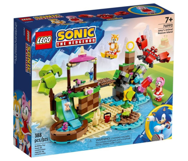 76992 Lego Sonic The Hedgehog - Amyin ostrov na záchranu zvierat