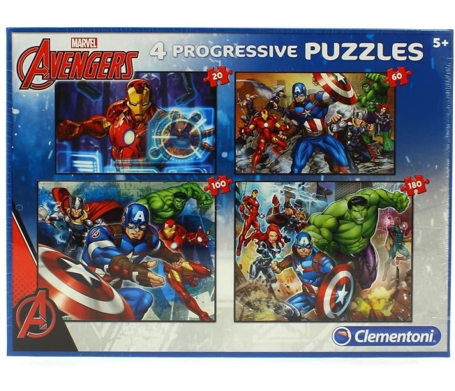 Puzzle 4v1 – Avengers