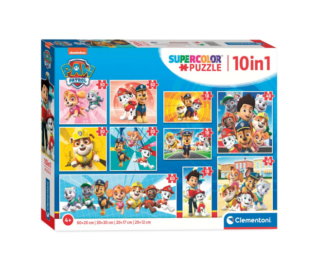 Puzzle 10 v 1- Paw Patrol