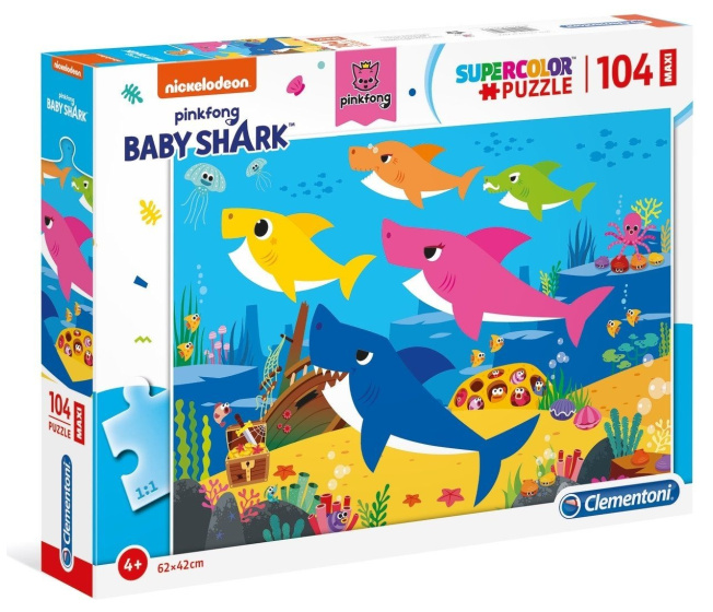 Puzzle 104 Maxi – Baby Shark