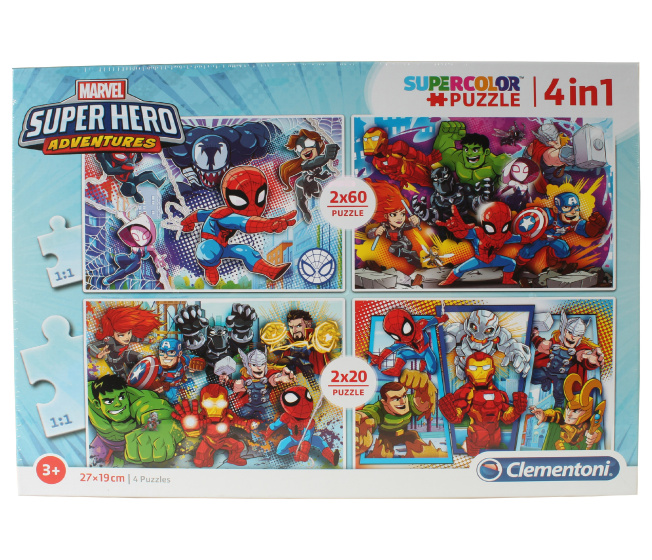 Puzzle 4v1 – Super Hero