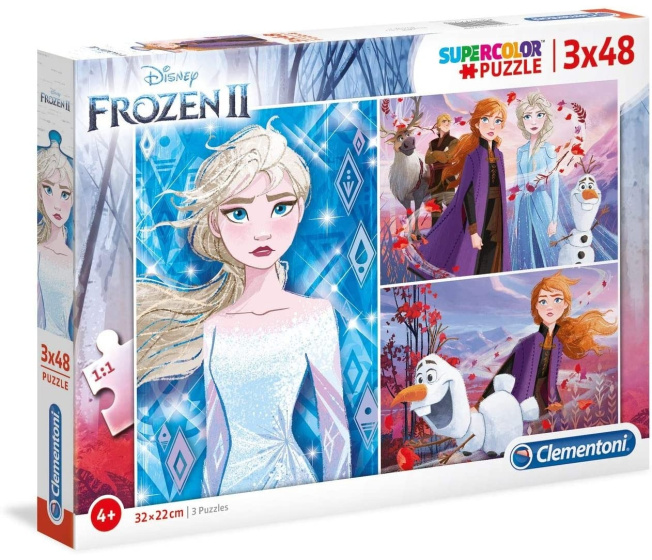 Puzzle 3x48 SuperColor – Frozen 2