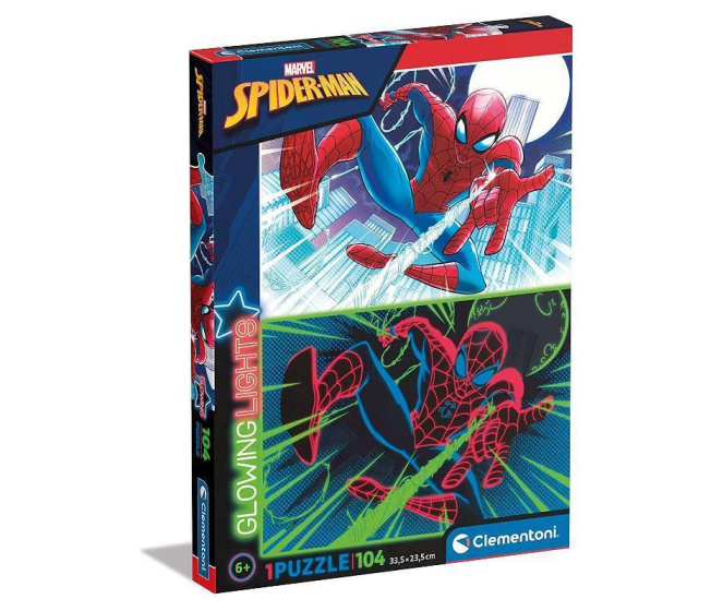 Puzzle 104 neon – Spider-Man