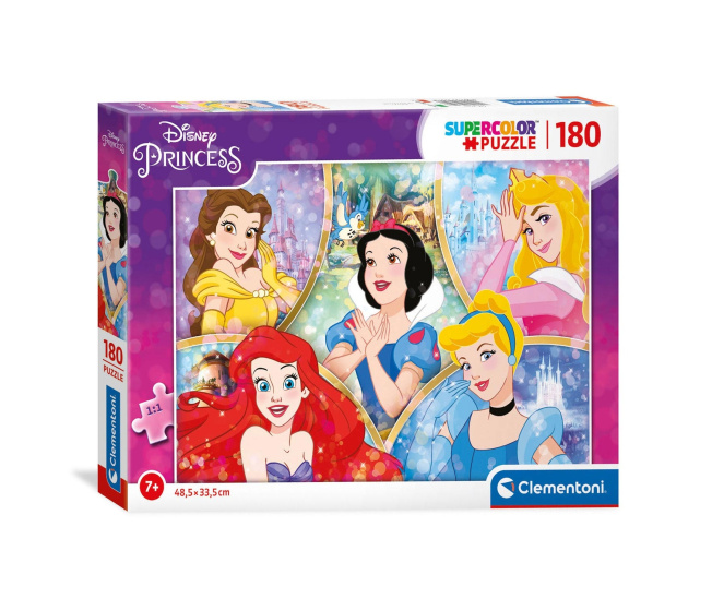 Puzzle 180 – Disney Princezné