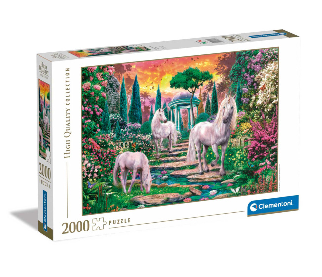 Puzzle 2000 – Záhrada jednorožcov