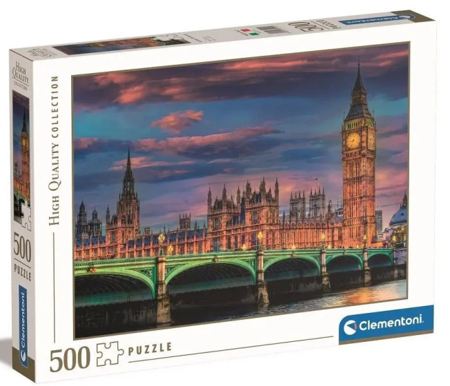 Puzzle 500 – Parlament v Londýne