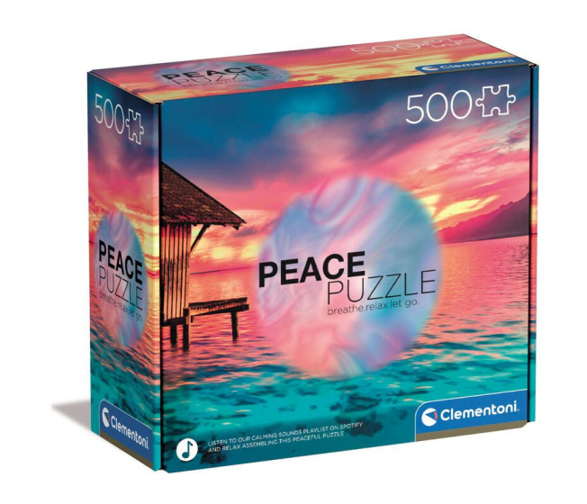 Puzzle Peace 500- Žiť Prítomnosťou