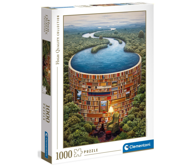 Puzzle 1000 – Knihovňa