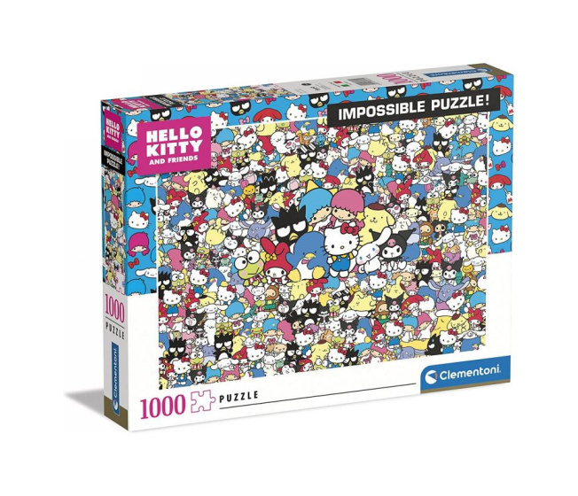 Puzzle 1000 – Hello Kitty a priatelia