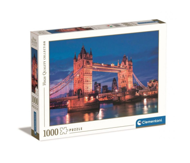 Puzzle 1000 – Tower Bridge v noci