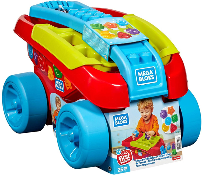 Fisher-Price - Mega Bloks Vozík so stavebnicou