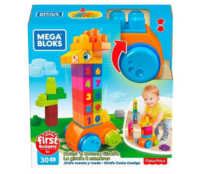 Fisher-Price - Mega Bloks Žirafa