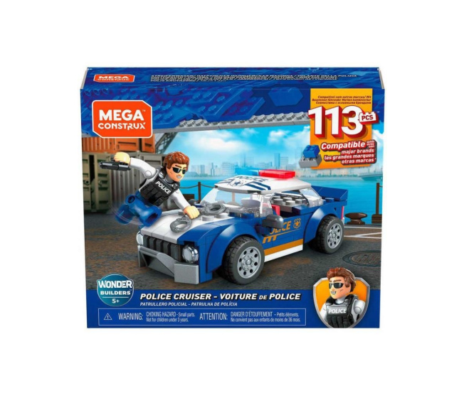 Mega Construx – Policajt s autom