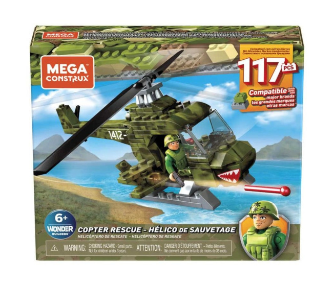 Mega Construx – Záchranárska helikoptéra