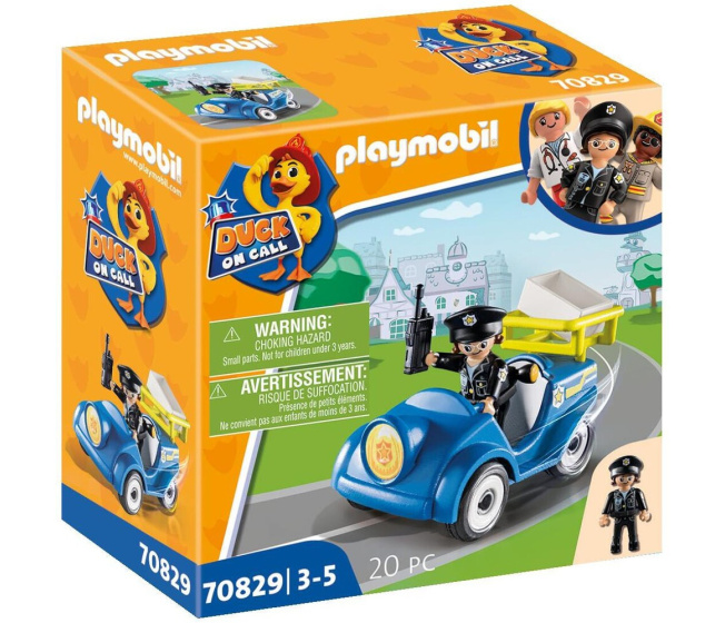 Playmobil-Policajné auto