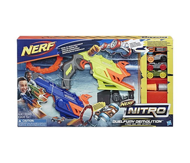 Nerf vystreľovacie auto