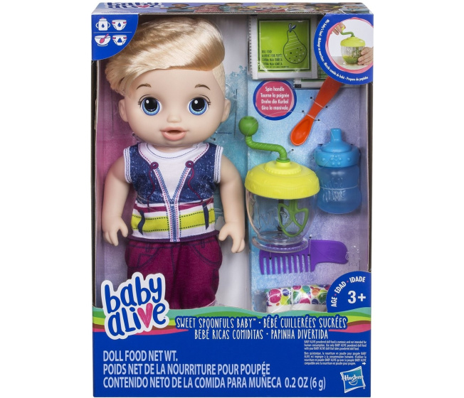 Baby Alive - Bábika chlapec