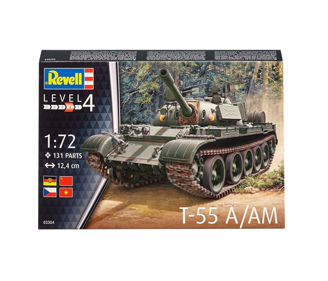 Revell – Tank T-55 A/AM 1:72