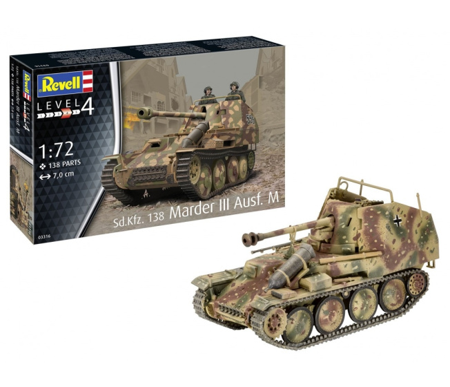 Revell - Tank Sd. Kfz. 138 Marder III Ausf. M 