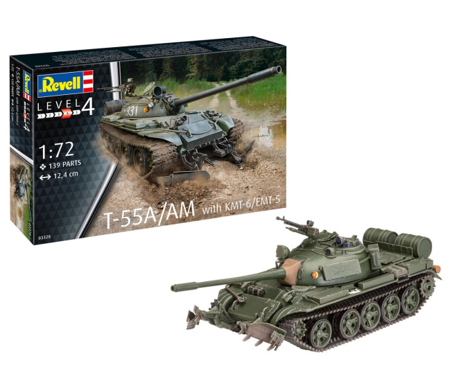 Revell - Tank T-55A/AM 