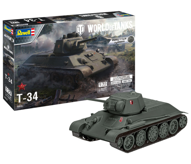 Revell - World of Tanks T-34