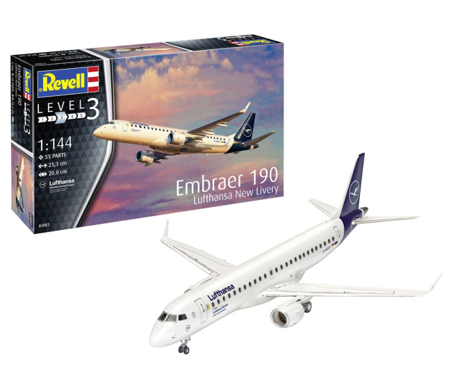 Revell – Embraer 190 1:144