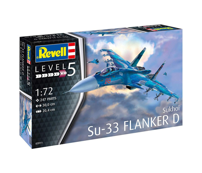 Revell – Lietadlo Sukhoi Su-33 Flander D 1:72