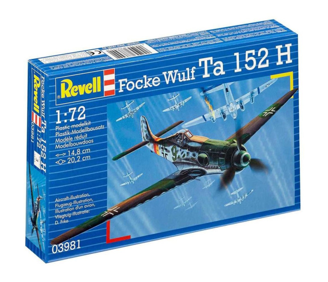 Revell – Lietadlo Focke Wulf Ta 152 H