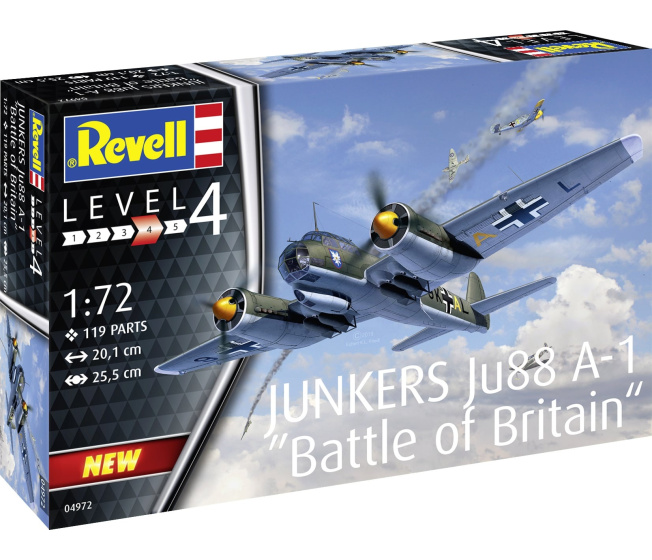 Revell – Jungers Ju88 A-1 1:72