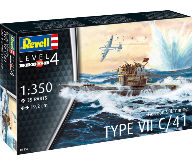 Revell - Ponorka Type VII C/41