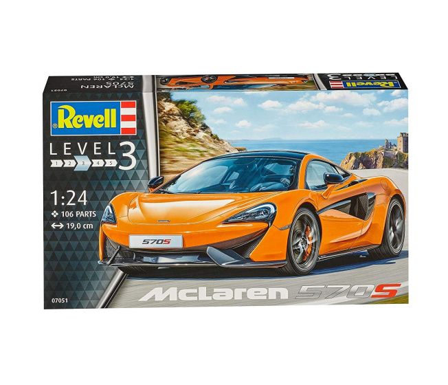 Revell 07051 – Auto McLaren 570S 1:24