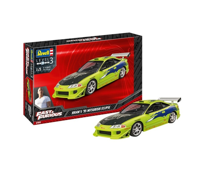 Revell - Fast & Furious Brian"s 95 Mitsubishi Eclipse