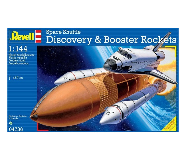 Revell - Discovery and Booster Rockets