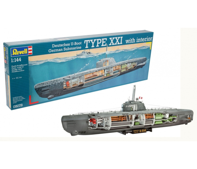 Revell - German Submarine Type XXI 