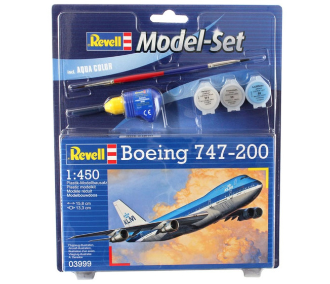 Revell - lietadlo 63999 - Boeing 747-200 (1:450)