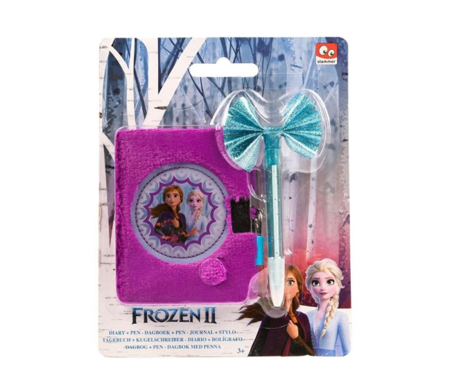 Frozen II – Plyšový zápisník s perom