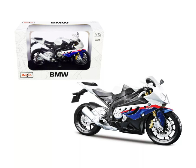 Motorka BMW S 1000 RR s podstavcom