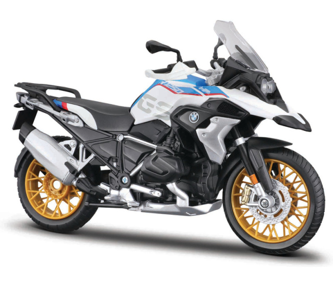 Motorka BMW R1250 GS s podstavcom