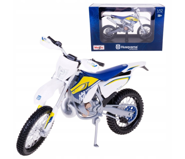 Motorka Husqvarna FE 501 s podstavcom