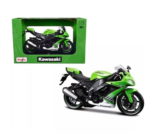 Motorka Kawasaki Ninja ZX-10R s podstavcom