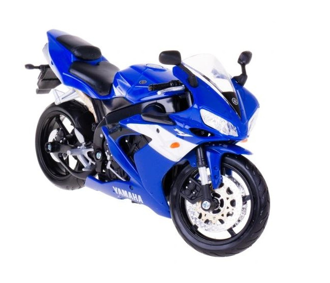 Motorka Yamaha YZF-R1 s podstavcom