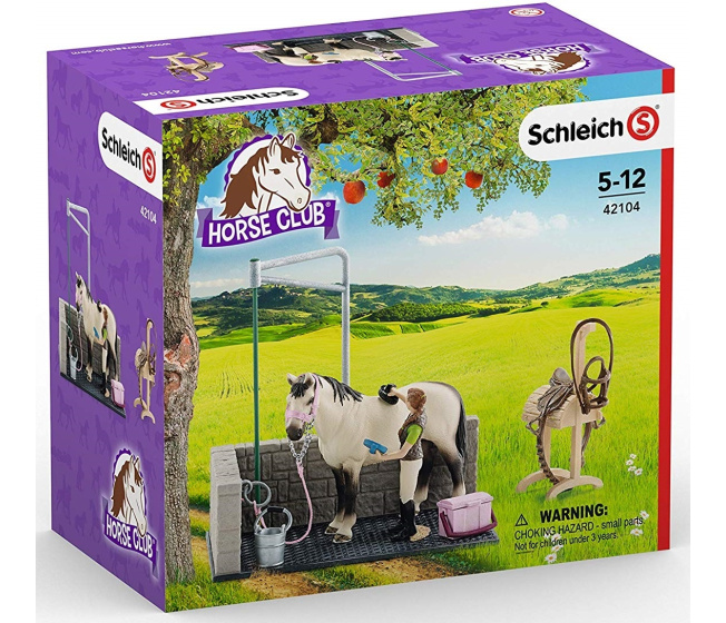 Schleich - Umývací kútik pre kone 42104