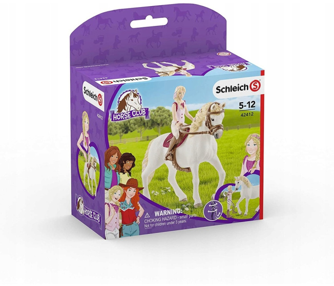 Schleich – Kobyla s jazdkyňou 42412