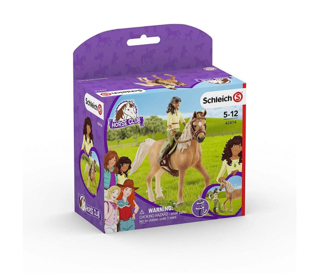 Schleich – Kôň s jazdkyňou 42414