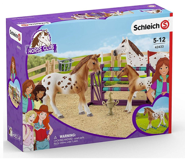 Schleich - Appalosské kone a príslušenstvo 42433