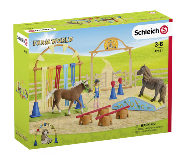 Schleich Farm World - Tréning poníkov 42481