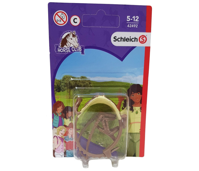 Schleich – Sedlo a uzda 42492