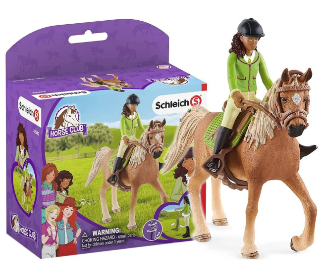 Schleich – Sarah a kôň Mystery s doplnkami 42542