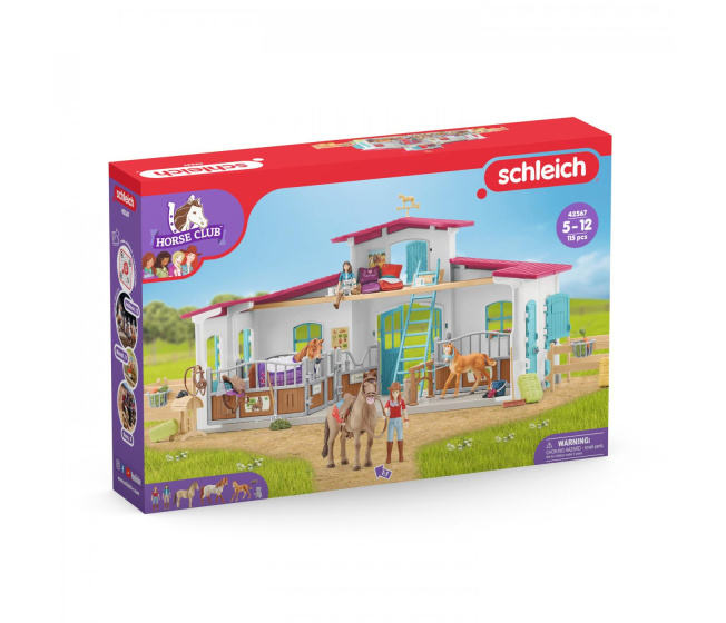 Schleich- Stajňa s doplnkami 42567