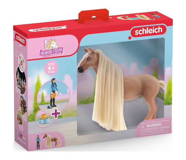 Schleich – Kobyla Caramelo a Kim 42585